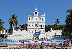 Panaji, nostra signora dell'immacolata concezione, esterno 04